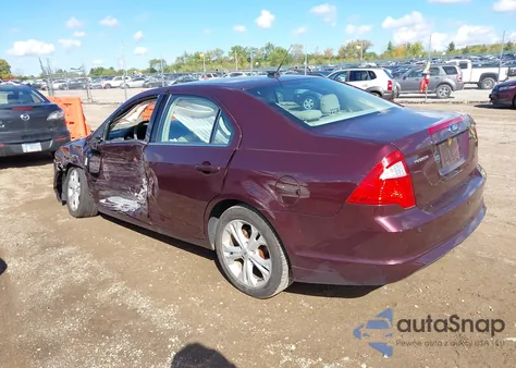 2012 Ford Fusion Se из США, поврежденный, VIN 3FAHP0HA0CR325009